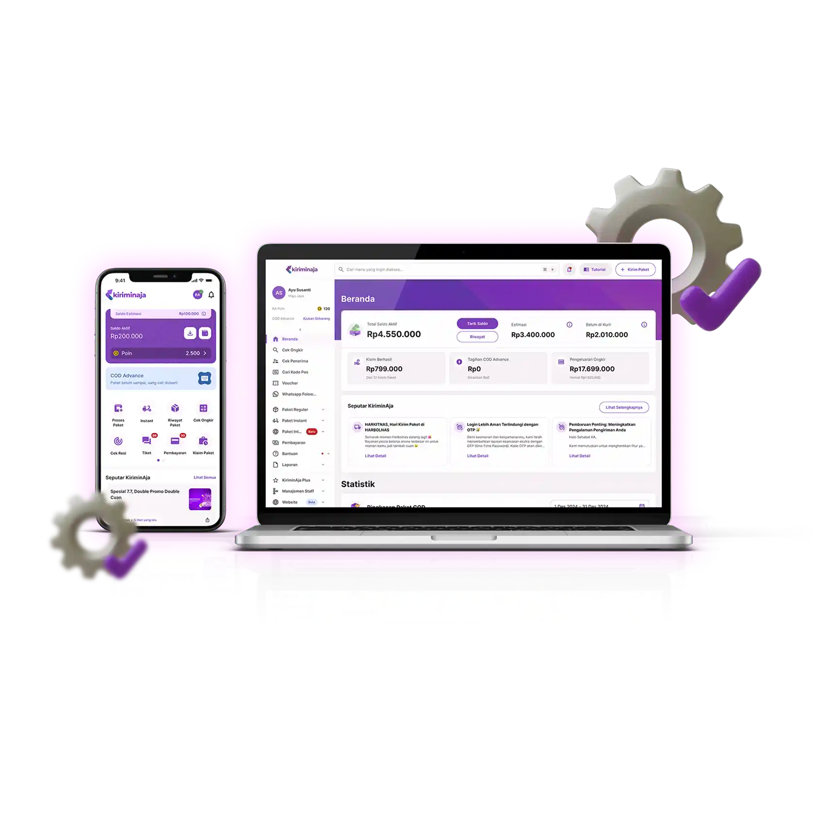 Aman Digunakan, Transparan Dipantau