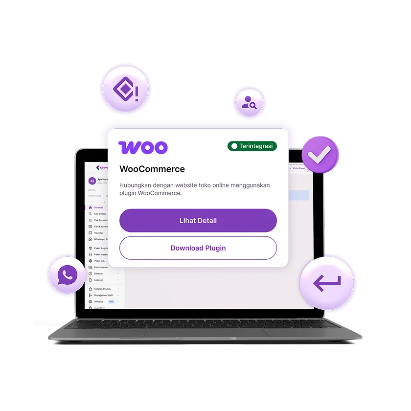 Fitur Plugin WooCommerce KiriminAja